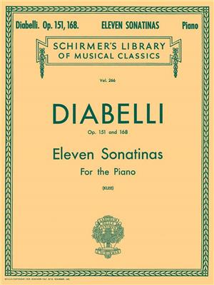 Anton Diabelli: 11 Sonatinas, Op. 151 and 168: Solo de Piano