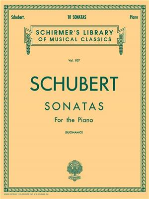 Franz Schubert: 10 Sonatas: Solo de Piano