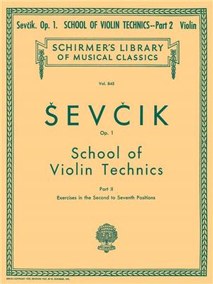 School of Violin Technics, Op. 1 - Book 2