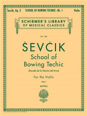 School of Bowing Technics, Op. 2 - Book 1