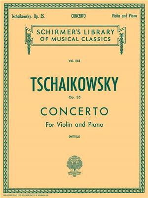 Pyotr Ilyich Tchaikovsky: Violin Concerto Op.35: Violon et Accomp.
