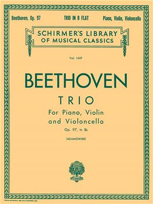 Ludwig van Beethoven: Trio in B Flat, Op. 97 (Archduke Trio): Trio pour Pianos