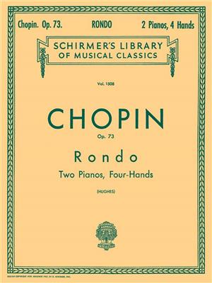 Frédéric Chopin: Rondo, Op. 73 (2-piano score): Piano Quatre Mains