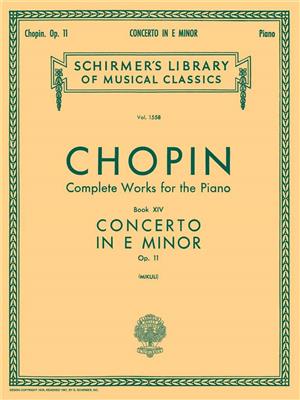 Frédéric Chopin: Piano Concerto No.1 In E Minor Op.11: Solo de Piano