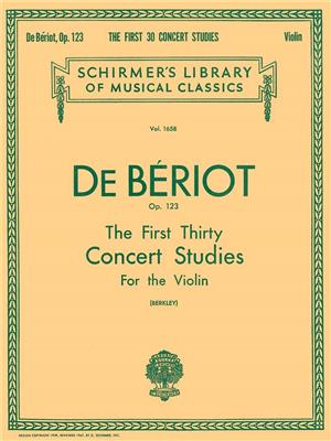 First 30 Concert Studies, Op. 123