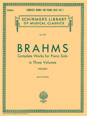 Complete Works For Piano Solo Volume 1: Solo de Piano