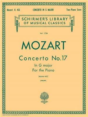 Wolfgang Amadeus Mozart: Concerto No. 17 in G KV453: Piano Quatre Mains