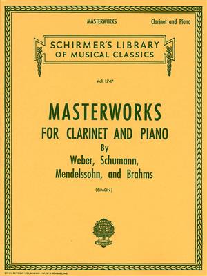 Masterworks for Clarinet and Piano: (Arr. Eric Simon): Clarinette et Accomp.