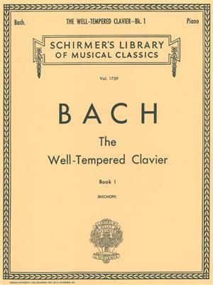 Johann Sebastian Bach: Well Tempered Clavier - Book 1: Solo de Piano