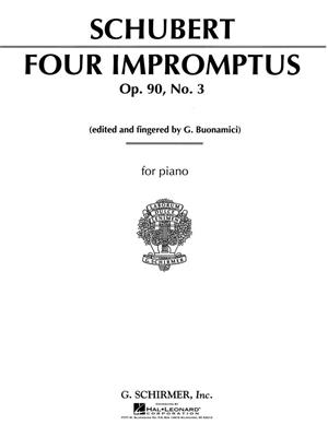 Franz Schubert: Impromptu, Op. 90, No. 3 in G Major: Solo de Piano