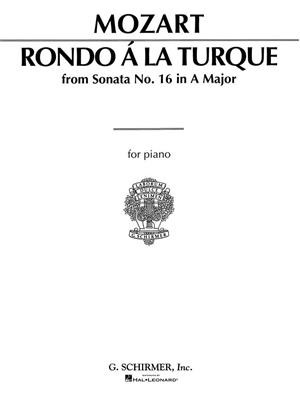 Wolfgang Amadeus Mozart: Rondo ? la Turque (from Sonata in A Major K331): Solo de Piano