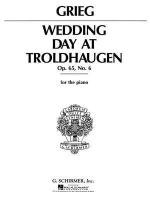 Edvard Grieg: Wedding Day At Troldhaugen: Solo de Piano