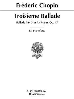 Frédéric Chopin: Ballade No.3 In A Flat Major Op.47: Solo de Piano