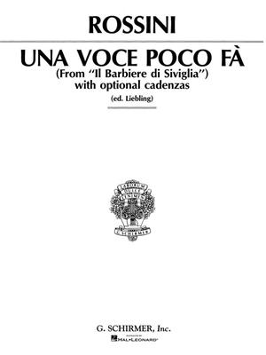 Gioachino Rossini: Una voce poco fa (from Il barbiere di Siviglia): Chant et Piano