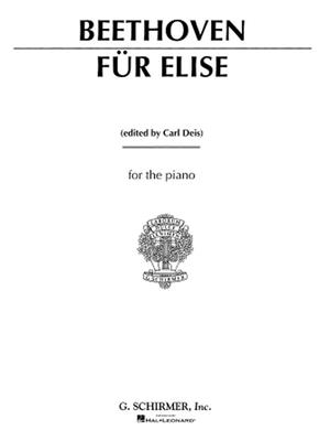 Ludwig van Beethoven: Fur Elise: Solo de Piano