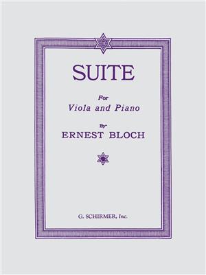 Ernest Bloch: Suite: Alto et Accomp.