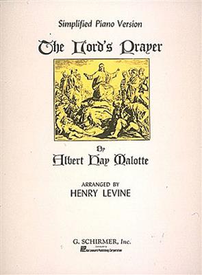 Albert Hay Malotte: Lord's Prayer: Solo de Piano
