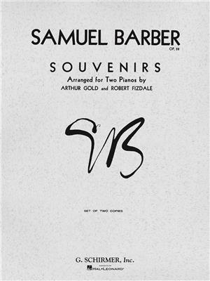 Samuel Barber: Souvenirs: Piano Quatre Mains