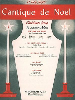 Adolphe Charles Adam: Cantique de No?l (O Holy Night): Chant et Piano