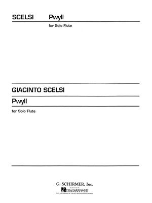 Giacinto Scelsi: Pwyll: Flûte Traversière et Accomp.
