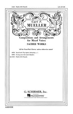 César Franck: Psalm 150 Organ: (Arr. C Mueller): Chœur Mixte et Piano/Orgue