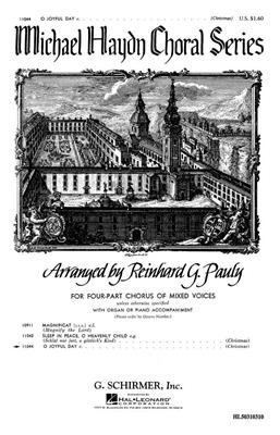 Franz Joseph Haydn: O Joyful Day Piano Or Organ: (Arr. R Pauly): Chœur Mixte et Accomp.