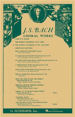 Johann Sebastian Bach: St. Matthew Passion: (Arr. H Nicholl): Chœur Mixte et Accomp.