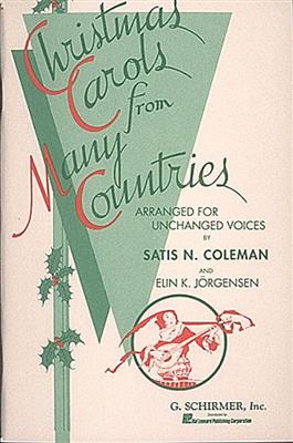 Christmas Carols from Many Countries: Solo pour Chant