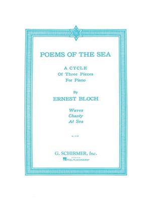 Ernest Bloch: Poems Of The Sea: Solo de Piano