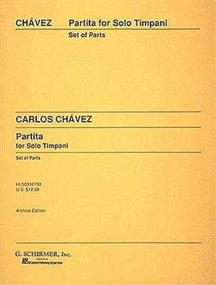 Carlos Chàvez: Partita for Solo Timpani: Timpani