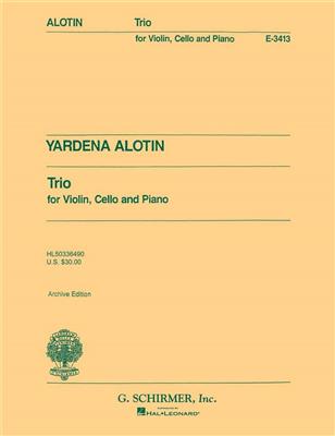 Yardena Alotin: Trio: Trio pour Pianos