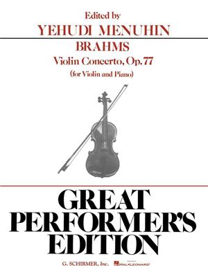 Johannes Brahms: Violin Concerto In D Op.77: Violon et Accomp.