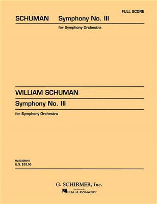 William Schuman: Symphony No. 3: Orchestre Symphonique
