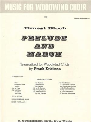 Prelude And March - Full Score: Bois (Ensemble)