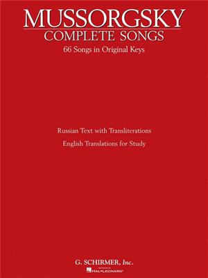 Complete Songs in Original Keys: Chant et Piano