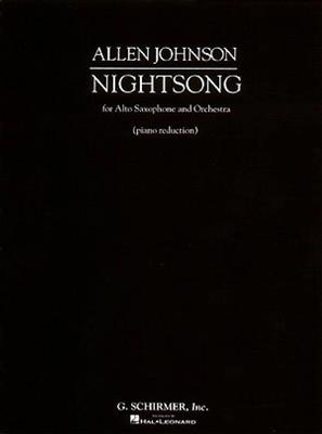 A Johnson: Nightsong: Saxophone Alto et Accomp.