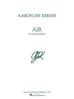 A Kernis: Air: Violoncelle et Accomp.