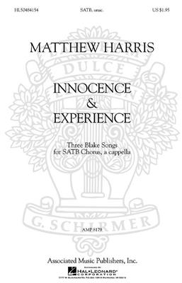 Matthew Harris: Matthew Harris - Innocence & Experience: Chœur Mixte A Cappella