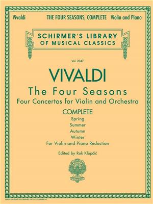 Antonio Vivaldi: The Four Seasons - Complete Edition: Violon et Accomp.
