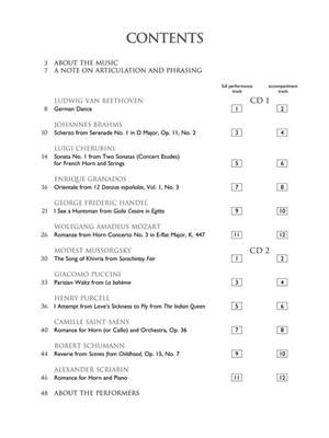 The Horn Collection - Intermediate Level: Cor Français et Accomp.