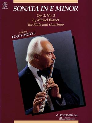 Michel Blavet: Sonata in E Minor, Op. 2, No. 3: Flûte Traversière et Accomp.