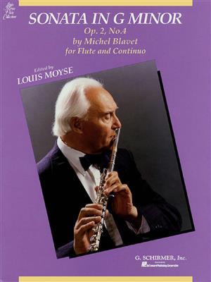 Michel Blavet: Sonata in G Minor, Op. 2, No. 4: Flûte Traversière et Accomp.