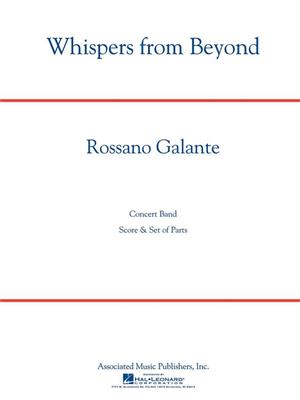 Rossano Galante: Whispers From Beyond Full Score: Orchestre d'Harmonie