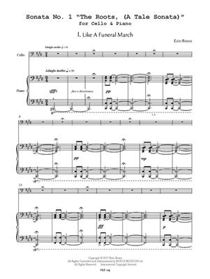 Ezio Bosso: Sonata No. 1 "The Roots, (A Tale Sonata)": Violoncelle et Accomp.