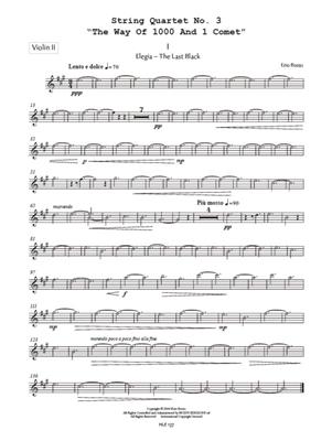 Ezio Bosso: String Quartet No. 3 "The Way Of 1000 And 1 Comet": Quatuor à Cordes