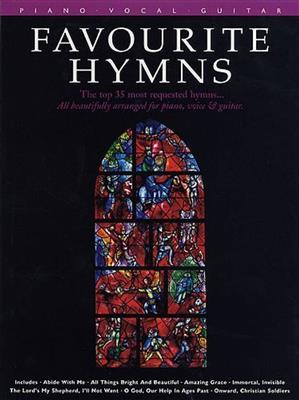 Favourite Hymns: Piano, Voix & Guitare