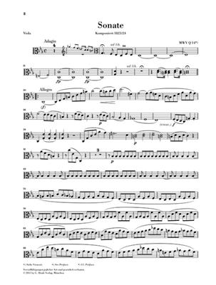 Felix Mendelssohn Bartholdy: Sonate c-moll für Viola und Klavier: Alto et Accomp.