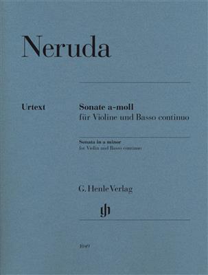 Johann Baptist Georg Neruda: Sonate a-moll für Violine und Basso continuo: Violon et Accomp.