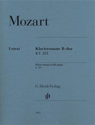 Wolfgang Amadeus Mozart: Piano Sonata In B Flat Major K. 281 Piano Urtext: Solo de Piano