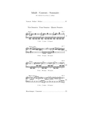 Wolfgang Amadeus Mozart: Wunderkind' Sonatas Volume 1 K.6-9: Solo de Piano